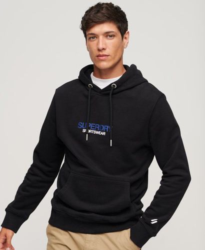 Herren Locker Geschnittenes Sportswear Hoodie mit Logo - Größe: XL - Superdry - Modalova