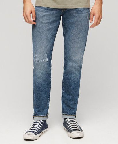 Men's Vintage Slim Jeans Blue / Folsom Mid Blue - Size: 32/32 - Superdry - Modalova