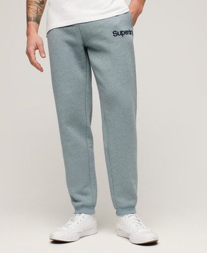 Mens Classic Embroidered Core Logo Wash Joggers, Light Blue, Size: XXL - Superdry - Modalova