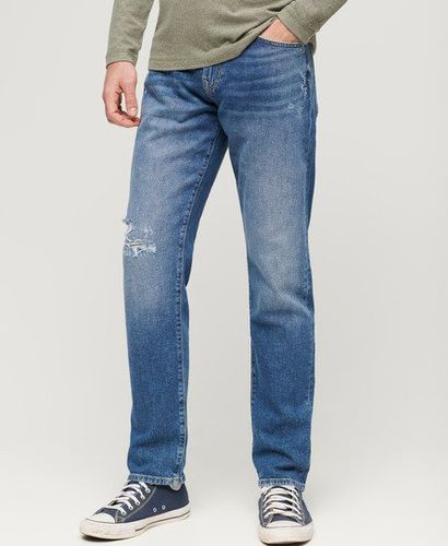 Men's Vintage Slim Straight Jeans / Folsom Mid - Size: 28/34 - Superdry - Modalova