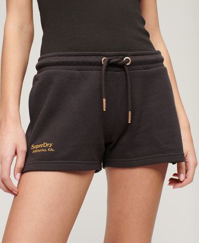 Women's Essential Logo Shorts / Bison - Size: 16 - Superdry - Modalova