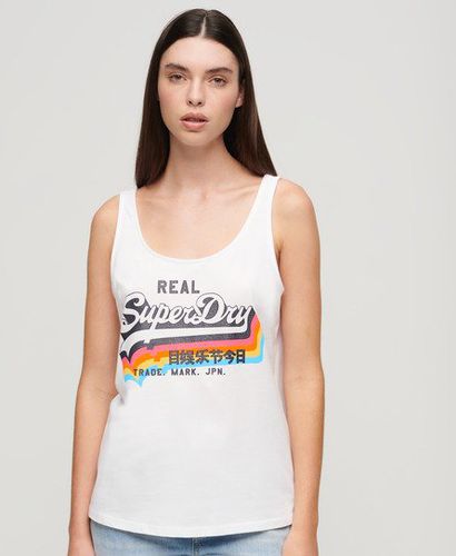 Damen Vintage Logo Tanktop - Größe: 36 - Superdry - Modalova