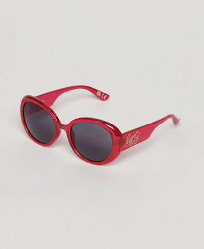 Women's Sdr Oversized Bug Sunglasses Pink / Bright Pink / Smoke - Size: 1SIZE - Superdry - Modalova