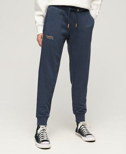 Damen Essential Jogginghose mit Logo - Größe: 38 - Superdry - Modalova