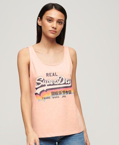 Damen Vintage Logo Tanktop - Größe: 38 - Superdry - Modalova