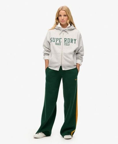 Women's Essential Logo Straight Joggers Green / Enamel Green - Size: 12 - Superdry - Modalova