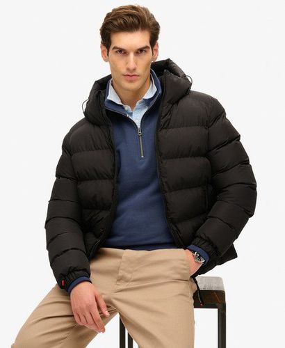 Herren Sports Steppjacke mit Kapuze - Größe: Xxl - Superdry - Modalova