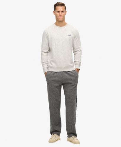 Herren Essential Jogginghosen mit Geradem Bein und Logo - Größe: M - Superdry - Modalova