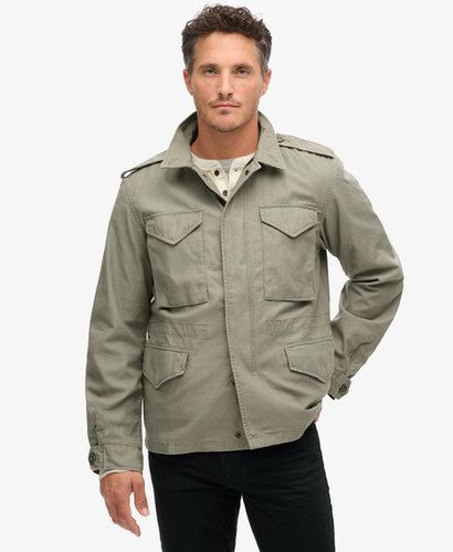 Men's The Merchant Store - Field Jacket Green / Burnt Olive - Size: Xxl - Superdry - Modalova