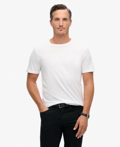 Men's Classic Essential T-Shirt White / Optic - Size: XL - Superdry - Modalova