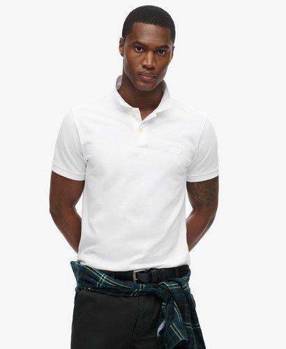 Herren Klassisches Polohemd aus Pikee - Größe: Xxxl - Superdry - Modalova