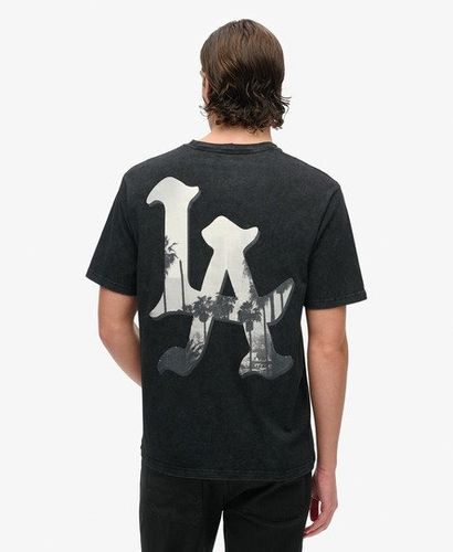 Herren Locker Geschnittenes T-shirt mit Skateboard-fotografie - Größe: M - Superdry - Modalova