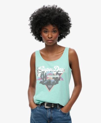 Damen Vintage Logo Narrative Tanktop - Größe: 40 - Superdry - Modalova