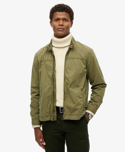 Men's Classic Harrington Jacket Khaki / Dark Khaki - Size: Xxl - Superdry - Modalova