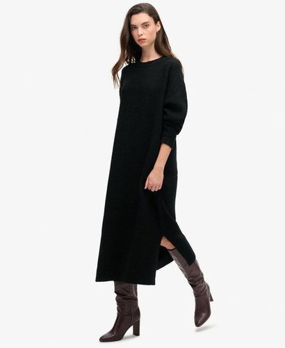 Damen Lässiges Midi-Pulloverkleid - Größe: 36 - Superdry - Modalova