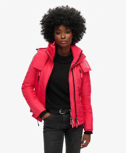 Women's Mountain SD-Windcheater Jacket Pink / Active Pink - Size: 6 - Superdry - Modalova