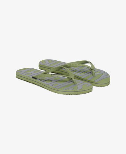 Women's Vintage Flip Flops Green / Olive Khaki - Size: L - Superdry - Modalova