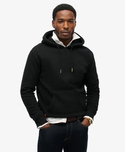 Men's Essential Logo Hoodie Black - Size: S - Superdry - Modalova