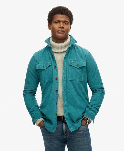 Men's Vintage Cord Hemdjacke - Größe: L - Superdry - Modalova