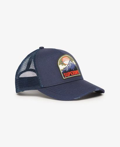 Women's Dirt Road Trucker Cap Navy/Red / Lauren Navy - Size: One Size - Superdry - Modalova