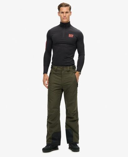 Men's Sport Freestyle Core Ski Trouser Khaki / Army Khaki - Size: M - Superdry - Modalova