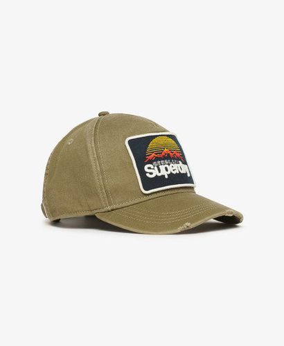 Women's Graphic Trucker Cap Green / Khaki - Size: 1SIZE - Superdry - Modalova