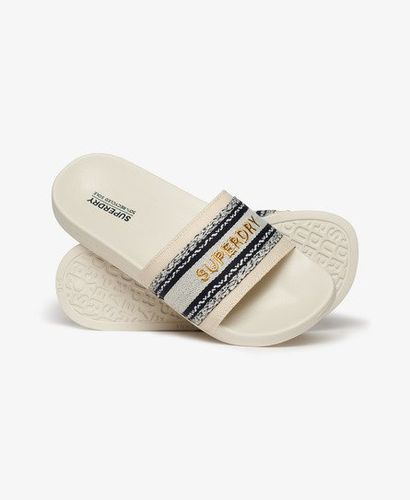 Damen Vegane Gewebte Badesandalen - Größe: 3-4 - Superdry - Modalova