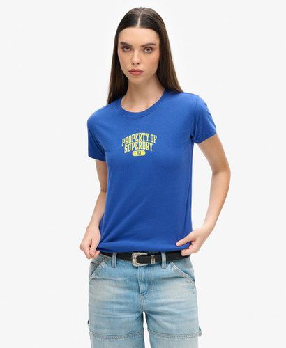 Damen und Tailliertes Super Athletics T-Shirt, Größe: 40 - Superdry - Modalova