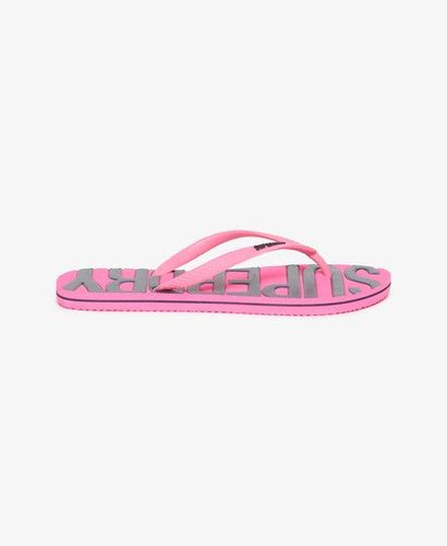 Women's Vintage Flip Flops Pink / Fluro Pink - Size: L - Superdry - Modalova