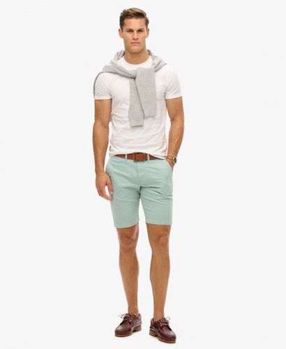 Men's Vintage Chino Shorts Green / Fresh Mint Green - Size: 28 - Superdry - Modalova