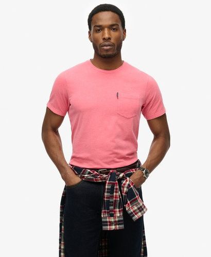 Men's Klassisches Essential Pocket T-shirt - Größe: M - Superdry - Modalova