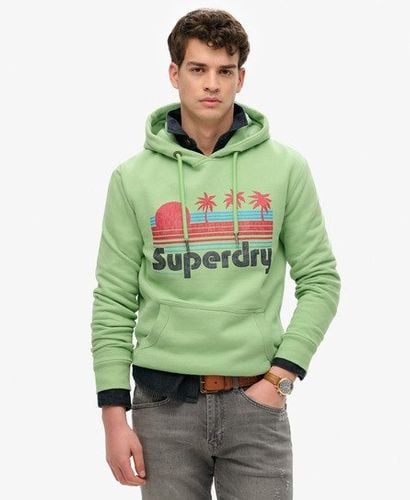 Men's Great Outdoors Hoodie Green / Soft Green - Size: Xxl - Superdry - Modalova