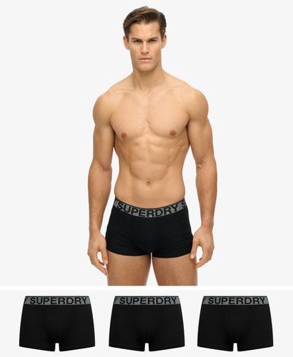 Men's Trunk Triple Pack Black / Triple Black/grey - Size: Xxl - Superdry - Modalova