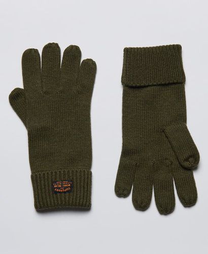 Men's Radar Gloves / Surplus Goods Olive - Size: 1SIZE - Superdry - Modalova