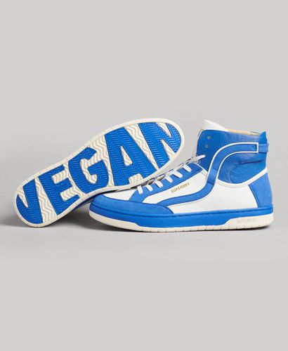 Men's Vegane Vintage Basket High-Top Sneaker - Größe: 43 - Superdry - Modalova