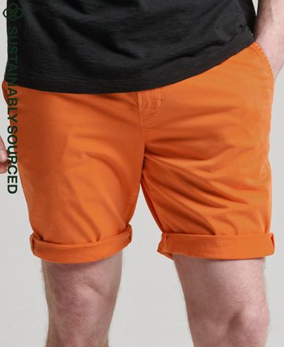 Men's Organic Cotton Core Chino Shorts / Shocker - Size: 28 - Superdry - Modalova