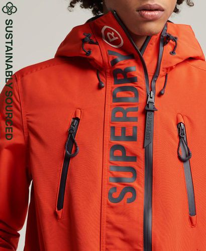 Men's Orange / Bold Orange/Rich Navy Ultimate SD Windcheater Jacket - Size: L - Superdry - Modalova