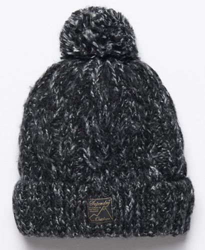 Women's Tweed Cable Beanie / Tweed - Size: 1SIZE - Superdry - Modalova