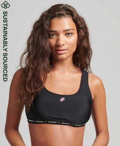 Women's Micro Elastic Recycled Bikini Top - Size: 6 - Superdry - Modalova