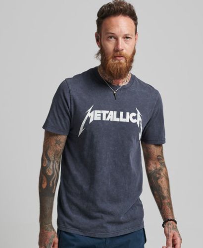 Men's Metallica Limited Edition Band T-Shirt / Mid Merch - Size: S - Superdry - Modalova