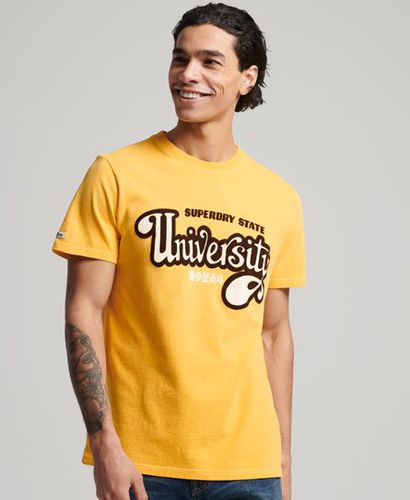 Men's Limited Edition Vintage 05 Rework Classic T-Shirt Yellow / New Yellow - Size: M - Superdry - Modalova