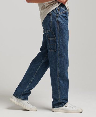 Men's Men's Cotton Carpenter Jeans / Palms Organic - Size: 34/34 - Superdry - Modalova