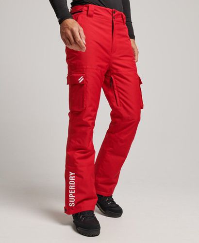 Men's Sport Ski Rescue Pants Red / Carmine Red - Size: Xxl - Superdry - Modalova