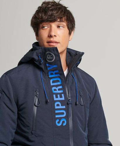 Men's Ultimate SD Windcheater Jacket Blue / Nordic Chrome Navy/Mazarine Blue - Size: L - Superdry - Modalova