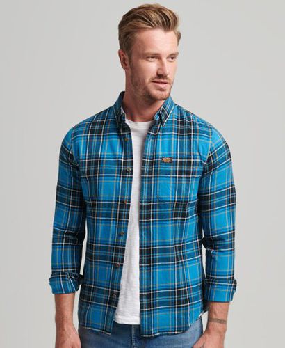 Men's Organic Cotton Lumberjack Check Shirt / Kilburn Check - Size: S - Superdry - Modalova