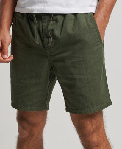 Men's Vintage Overdyed Shorts / Dark Moss - Size: Xxl - Superdry - Modalova