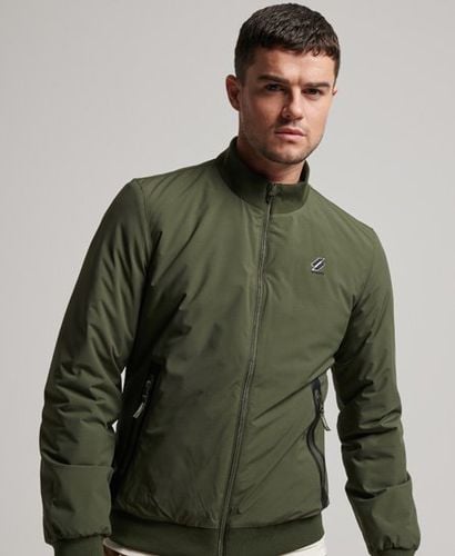 Men's Training Harrington Jacket Khaki / Dark Moss - Size: L - Superdry - Modalova