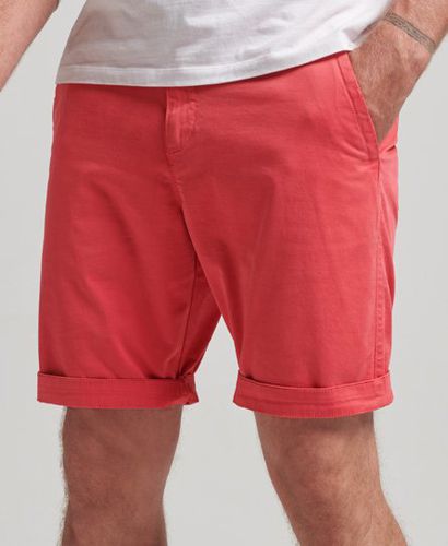 Men's International Chino Shorts Pink / Maldive Pink - Size: 30 - Superdry - Modalova