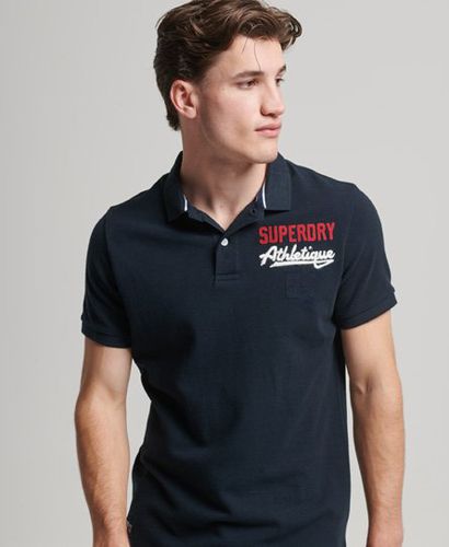 Men's Superstate Polo Shirt / Eclipse - Size: L - Superdry - Modalova