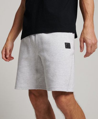 Men's Tech Shorts Grey / Cadet Grey Marl - Size: S - Superdry - Modalova